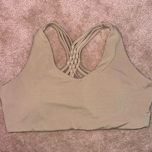 Aerie offline soft sports bra gym active wear nude XL